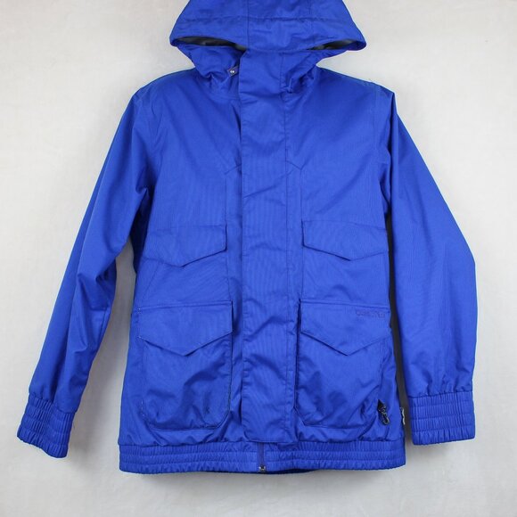 Burton Snowboard Blue Jacket Coat Women (L) - Picture 1 of 11